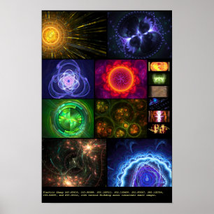 Electric Sheep + Milkdrop (Various #11) Poster