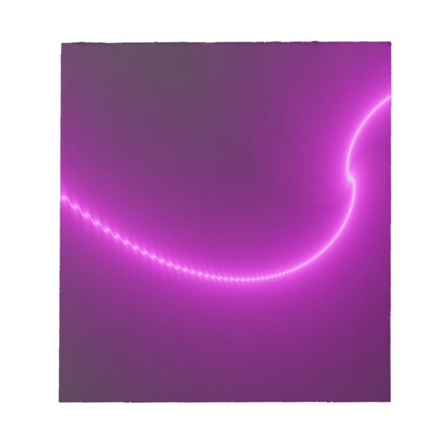 Electric Shock Fractal Notepad (Front)