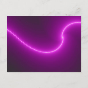 Electric Shock Fractal Postcard