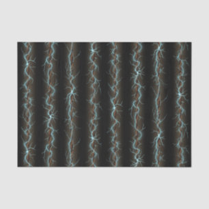 Electric Shock Industrial Grunge Style Wiring Tissue Paper