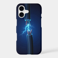 Electric Short Circuit Art iPhone Case Mate Design