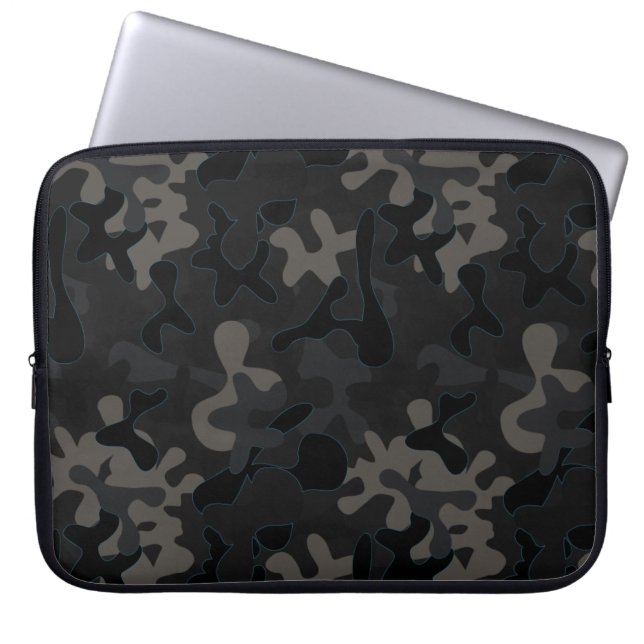 Electric Signature Camo Laptop Sleeve (Front)
