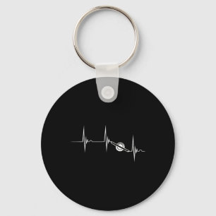 Electric Skateboard Heartbeat Ekg Pulse Onewheel F Key Ring
