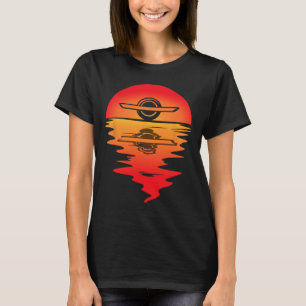 Electric Skateboard Vintage Sunset Onewheel Float T-Shirt
