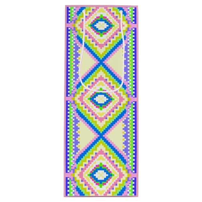 Electric Sky Weaver Wine Gift Bag (Front)