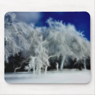 Electric Snow Mouse Pad