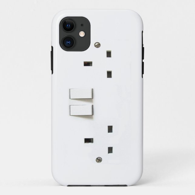Electric socket from the UK Case-Mate iPhone Case (Back)