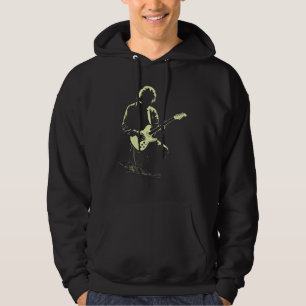 Electric Solitude Strings in the Dark Neon Silence Hoodie