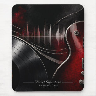 Electric Soul Mouse Pad Velvet Signat