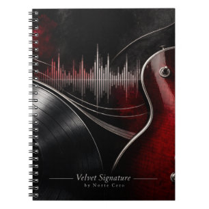 Electric Soul Notebook   Velvet Signature by Norte