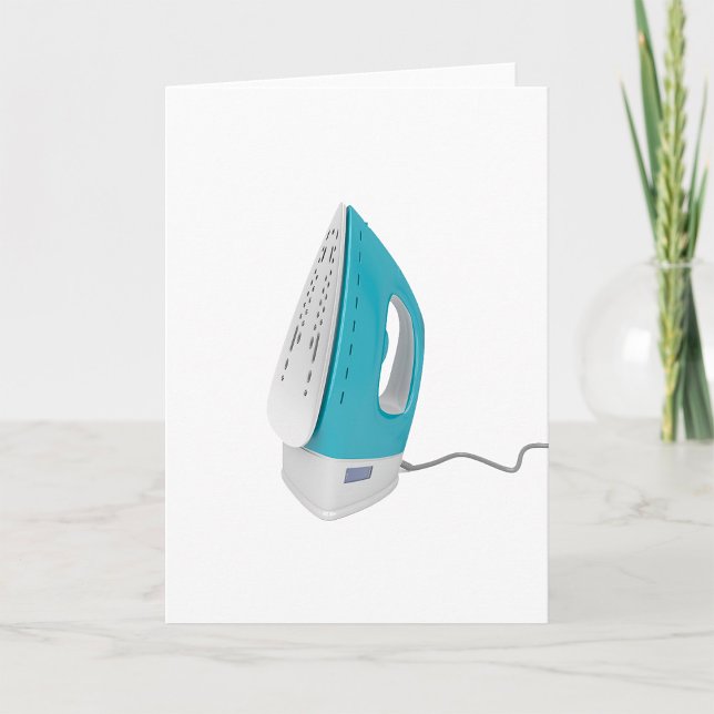 Electric Steam Iron Household Appliance Card (Creator Uploaded)