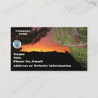 Electric Sunrise Business Card