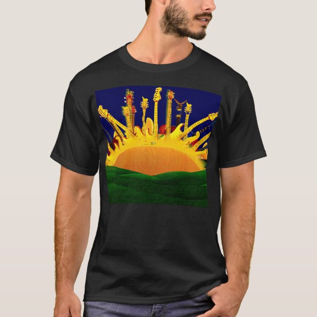 ELECTRIC SUNSET! T-Shirt (Front)