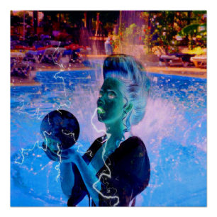 Electric Swimmer Poster