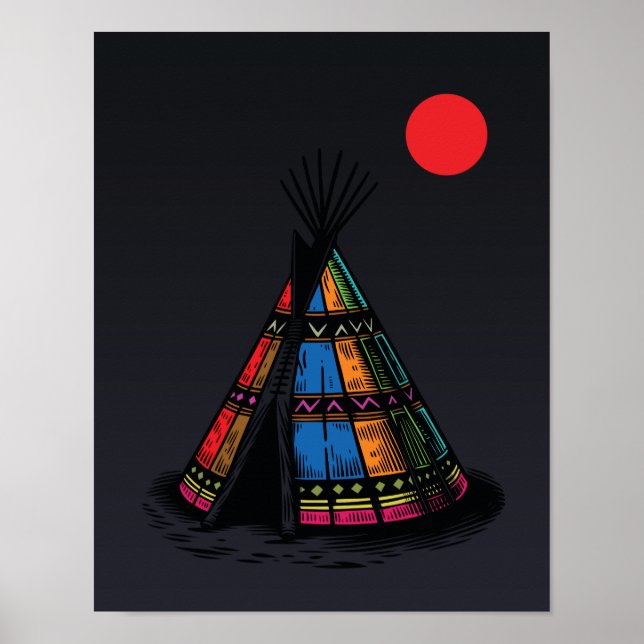 Electric Teepee Poster (Front)