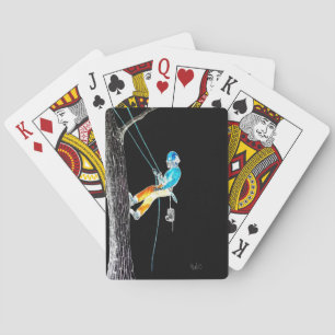 Electric Tree Surgeon Arborist chainsaw Playing Cards
