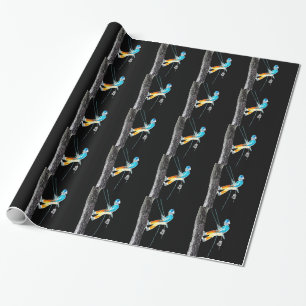 Electric  Tree Surgeon Arborist chainsaw Wrapping Paper