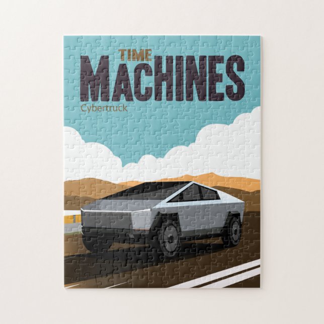 Electric truck jigsaw puzzle (Vertical)