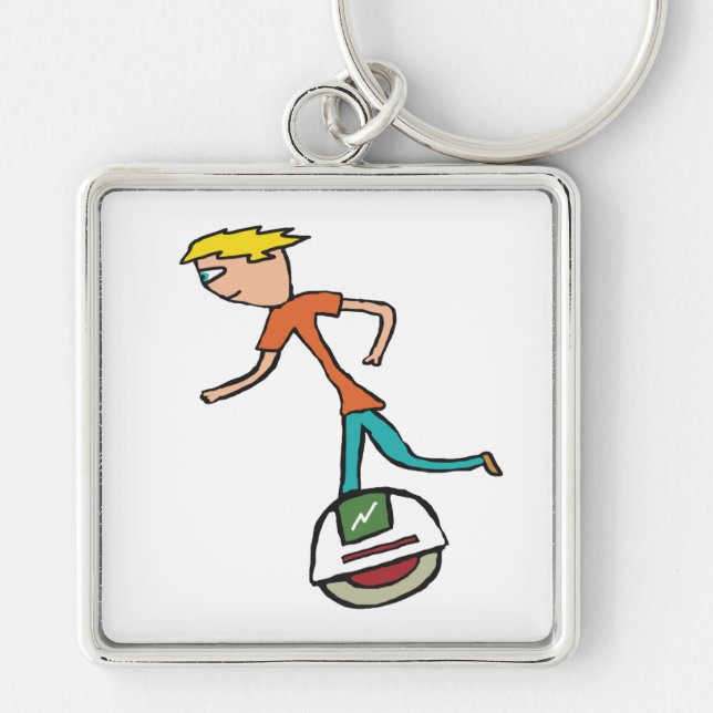 Electric Unicycle EUC Key Ring (Front)