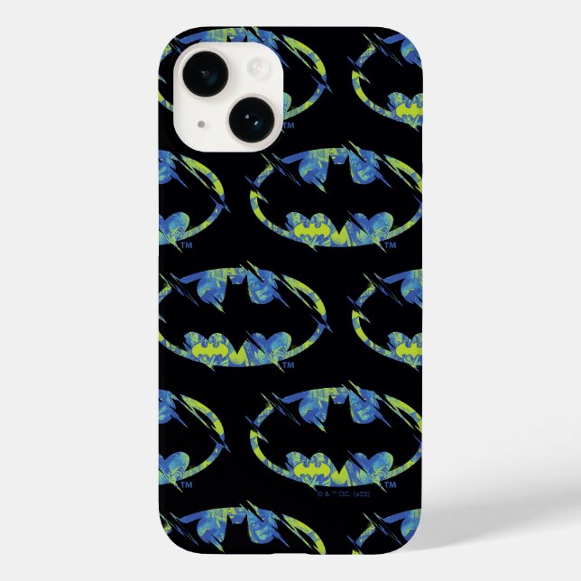 Electric Up Batman Symbol Case-Mate iPhone Case (Back)