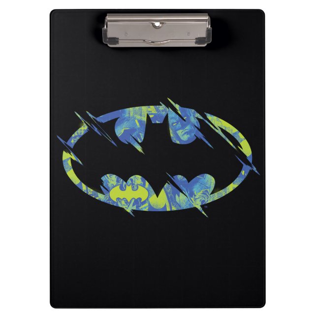 Electric Up Batman Symbol Clipboard (Front)