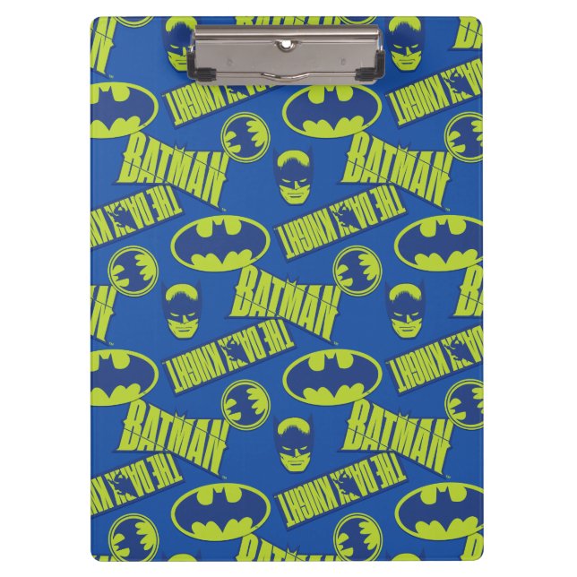 Electric Up Batman - The Dark Knight Pattern Clipboard (Front)
