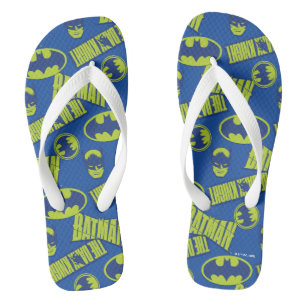 Electric Up Batman - The Dark Knight Pattern Thongs