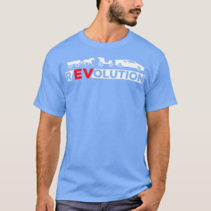 Electric Vehicle Driver EV Battery Revolution  T-Shirt