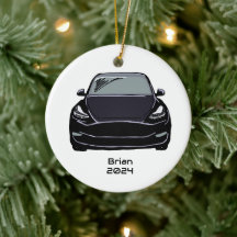 Electric Vehicle SUV Black Hand Drawn Sketch