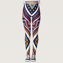 Electric Wave leggings
