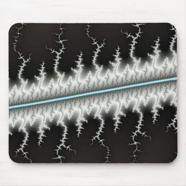 Electric Wire - Fractal Mouse Pad (Front)