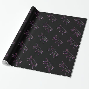 Electric Wolf Wrapping Paper