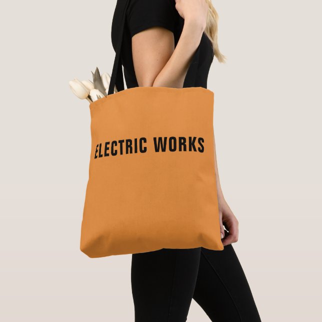 Electric Works™ Tote Bag (Close Up)