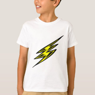 Electric Yellow Lightning Bolt T-Shirt