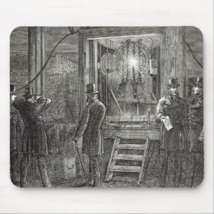 Electrical apparatus for the Clock Tower Mouse Pad