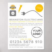 Electrical Cable, Electrician Advertising
