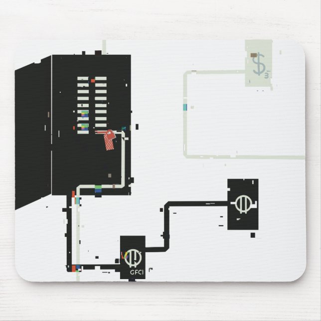 Electrical Circuits Mouse Pad (Front)
