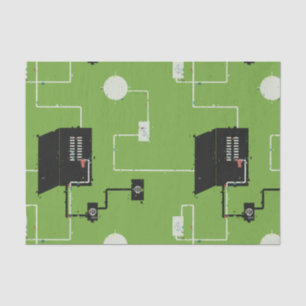 Electrical Circuits Tissue Paper