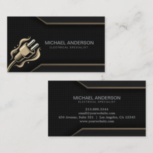 Electrical Contractor Electrician Professional     Business Card