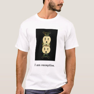 Electrical contractor outlet electricians business T-Shirt