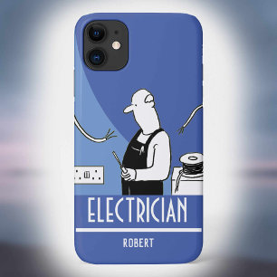 Electrical Electrician at Work iPhone 11 Case