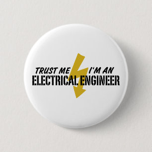 Electrical Engineer 6 Cm Round Badge