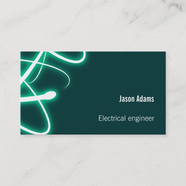 Electrical engineer - Business Card (Front)