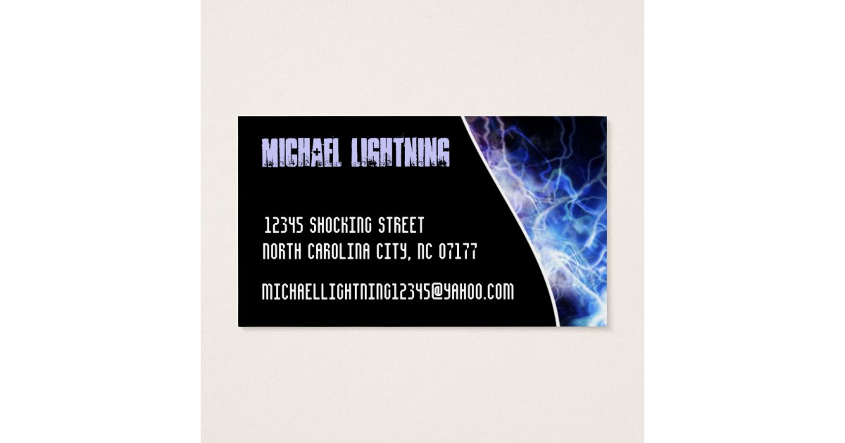 Electrical Engineer Business Card