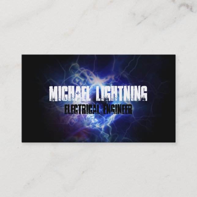 Electrical Engineer Business Card (Front)