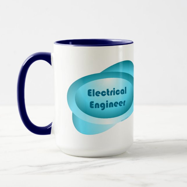 Electrical Engineer Button Mug (Left)