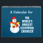 Electrical Engineer Calendar<br><div class="desc">A unique twelve month calendar to tickle the funny bone of your favourite electrical engineer.</div>