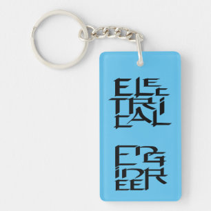 Electrical Engineer Character Key Ring