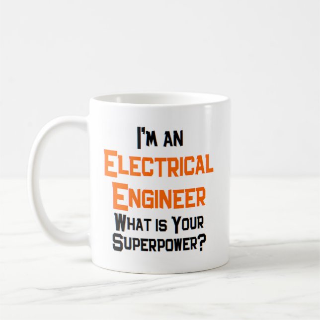 electrical engineer coffee mug (Left)