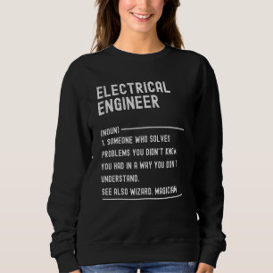 Electrical Engineer Definition Shirts Funny Job Ti